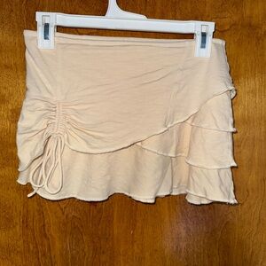 Low Rise Mini Skirt